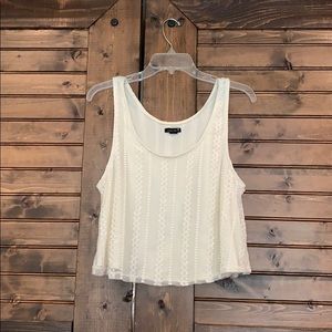 Ivory crop top